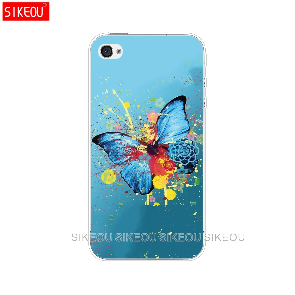 Силиконовый чехол для мобильного телефона 4 0 дюймов iPhone 5S ТПУ SE 5 телефонные