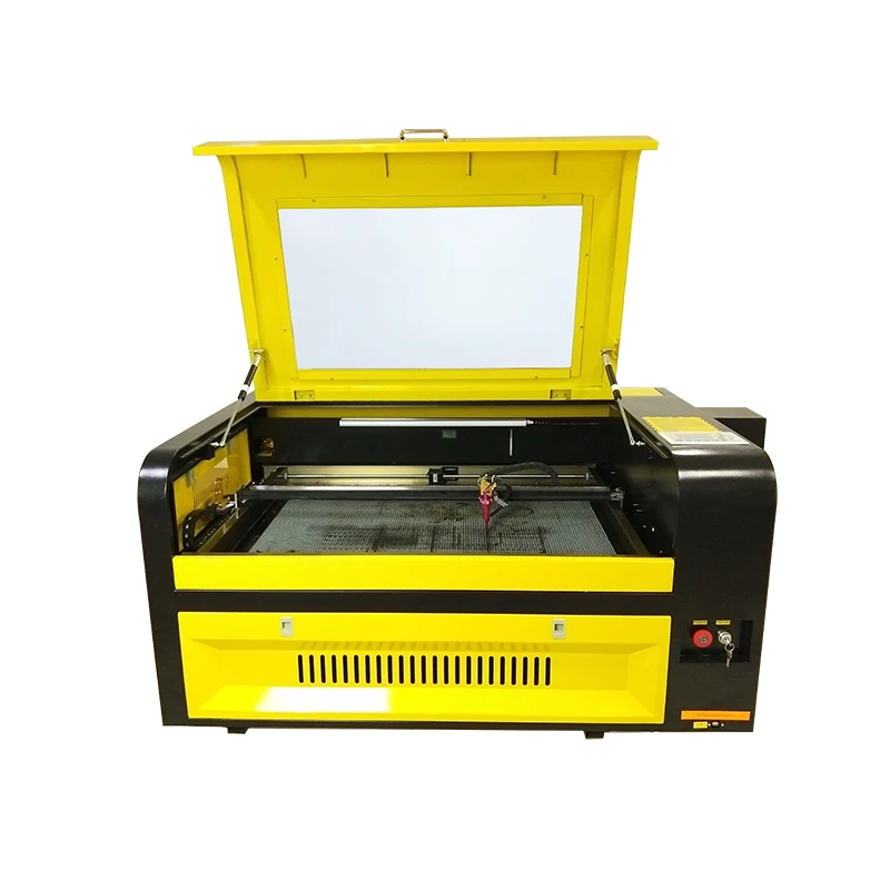 6090 130W laser engraving and cutting machine CNC engraver with Y-axis double linear guide CO2 tube Ruida control system | Инструменты