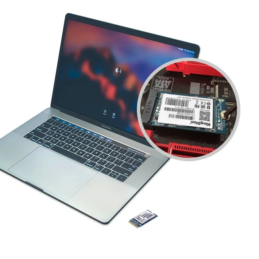 BLEL Hot KingDian M.2 NGFF M.2 2242 2280 твердотельный диск для настольных ПК и MacPro(N400 32 Гб 42 мм