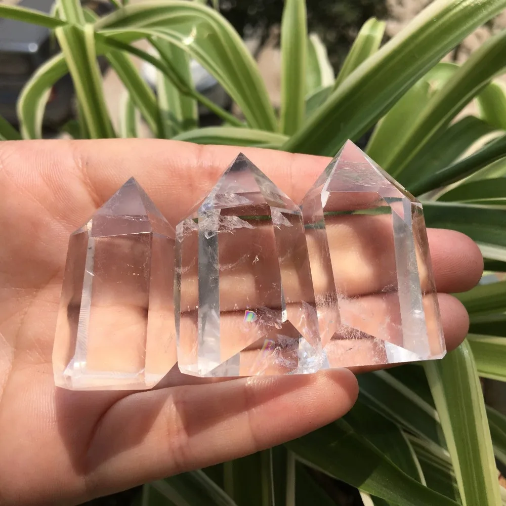 AAA + Natürliche klare quarz kristall reiki healing steine für Geschenke