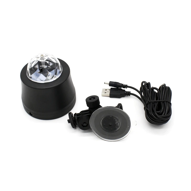 Светодиодная Автомобильная музыкальная лампа yituкар источник света для диджея RGB