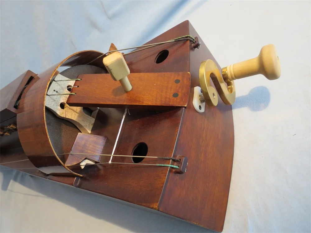 Ручная работа 6 струн 24 клавиши Hurdy гурди, кленовое дерево