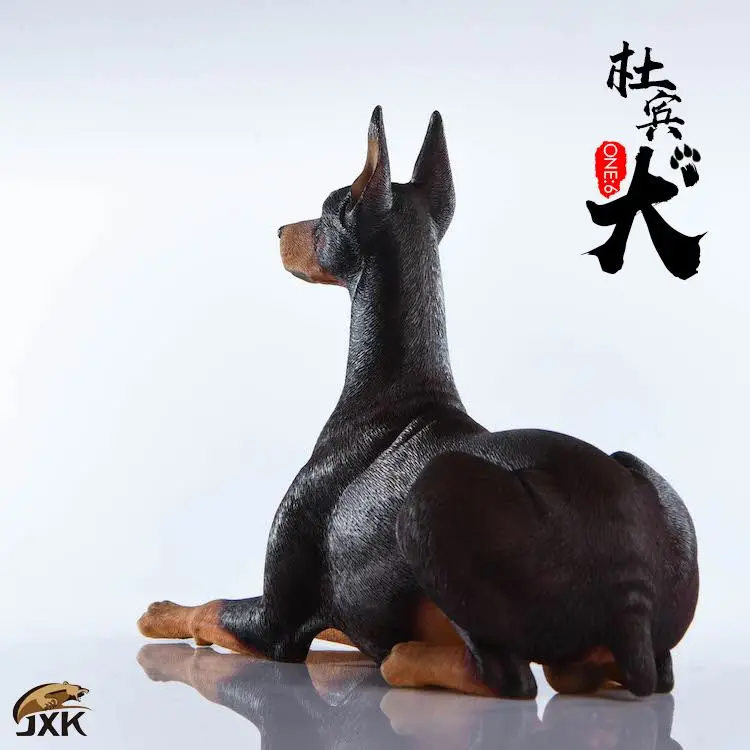 Коллекционные 1/6 масштабные фигурки, сцена, аксессуары, модель животного JxK004, игрушки для собак Doberman Pinschers, подарок на 12 дюймов, фигурка