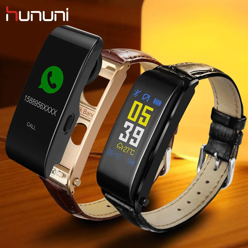 Hununi Y6 умный Браслет наушник 1 в 2 reloj inteligente носимый циферблат трекер физической