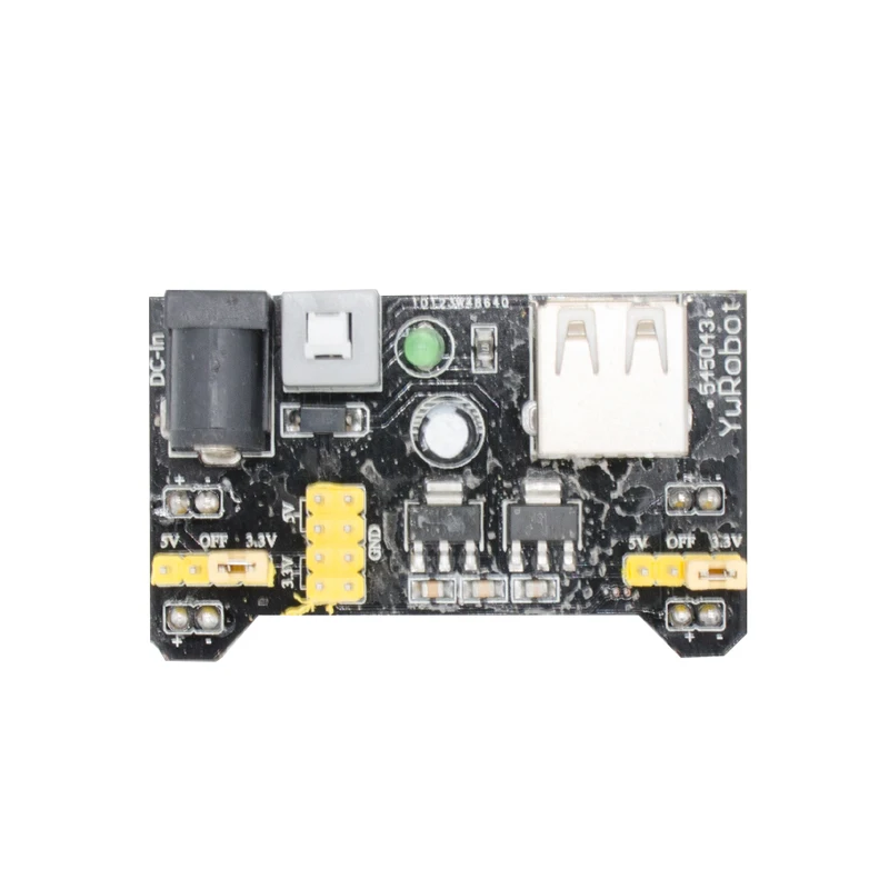 5 шт./лот макетная плата модуль питания 3 В для Arduino без подкладок регулятор