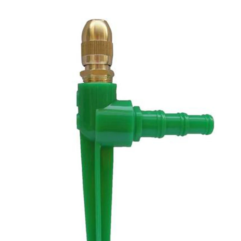 

2 pcs Garden 1/2" Brass Sprinklers Adjustable Bullet Head Lawn Sprinkler irrigation Automatic Spray atomization Cooling nozzle