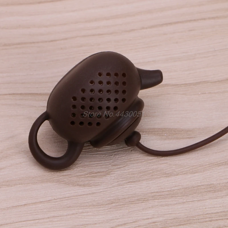 Креативный силиконовый чайный пакетик в форме листа шарик для заварки Фильтр