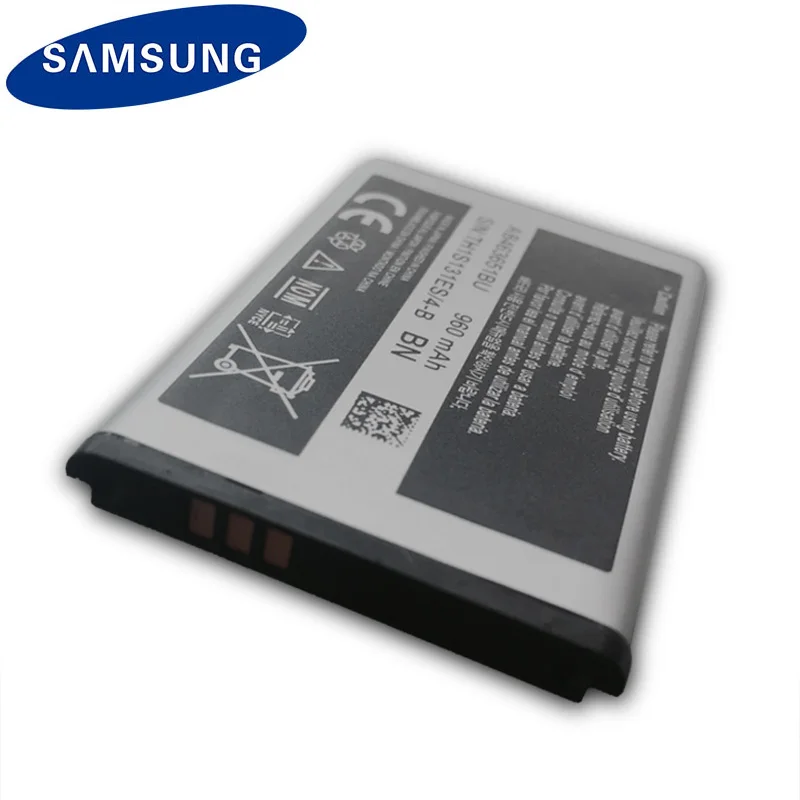 Аккумулятор Samsung AB463651BU для телефона W559 S5620I S5630C S5560C C3370 C3200 C3518 J808 F339 S5296 C3322 L708E S5610 |