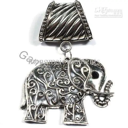 Текстура кристалл металлическое животное слон искусственная подвеска|diy pendant|diy