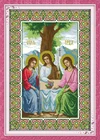 Наборы для вышивки крестиком с изображением веры (2), 14CT, белый, 11CT, картины для рукоделия, домашний декор Ricamo
