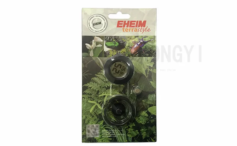EHEIM 1 шт. Высокая точность мини измерение температуры воды для аквариума электронный термометр цифровой дисплей - Цвет: Черный
