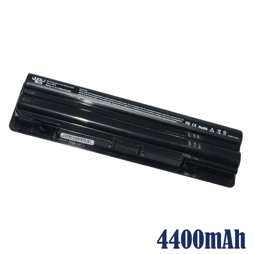 Аккумулятор JIGU для ноутбука Dell XPS 14 15 17 L401x R795X L501x L502x L701x L702x WHXY3 312 1123 1127 J70W7 JWPHF|battery for