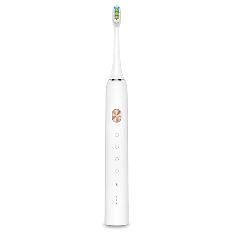 white Soocas X3 USB Беспроводная зарядка электрическая зубная щетка xiaomi soocare sonic зубная щетка 4 режима очистки для взрослых ультра звуковая зубная щетка приложение - Цвет: white
