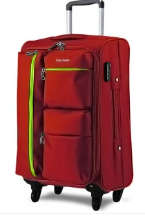 Унисекс полиэстер Мульти Карманы Спиннер колеса мягкий багаж 20/22/24/26/28 дюйма цвет