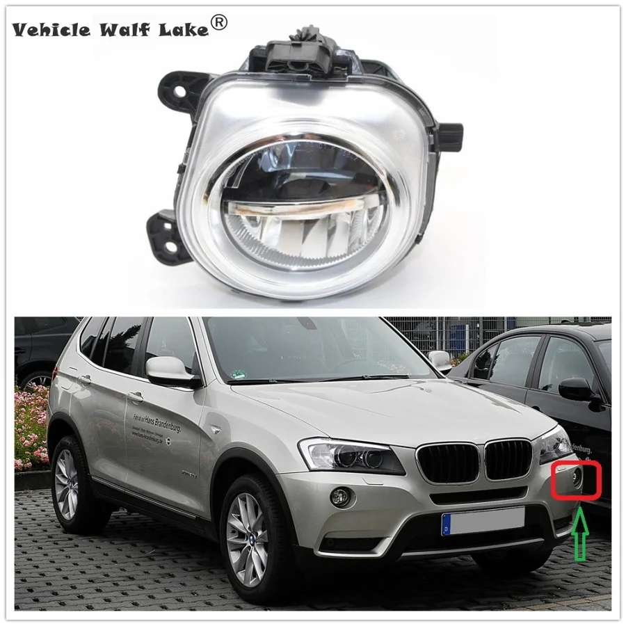 Левая сторона автомобиля светодиодный светильник для BMW X3 F25 2009 2010 2011 2012 2013 2014 2015