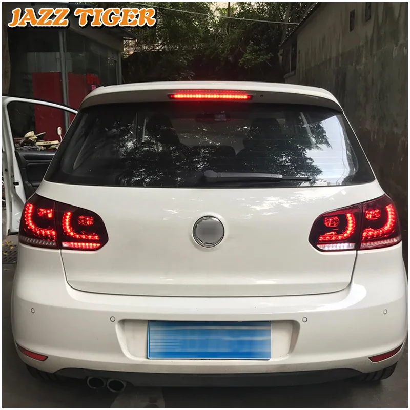 2 шт. автомобиля хвоста светильник в сборе для VW GOLF 6 2008 2013 MK6 светодиодный стоп