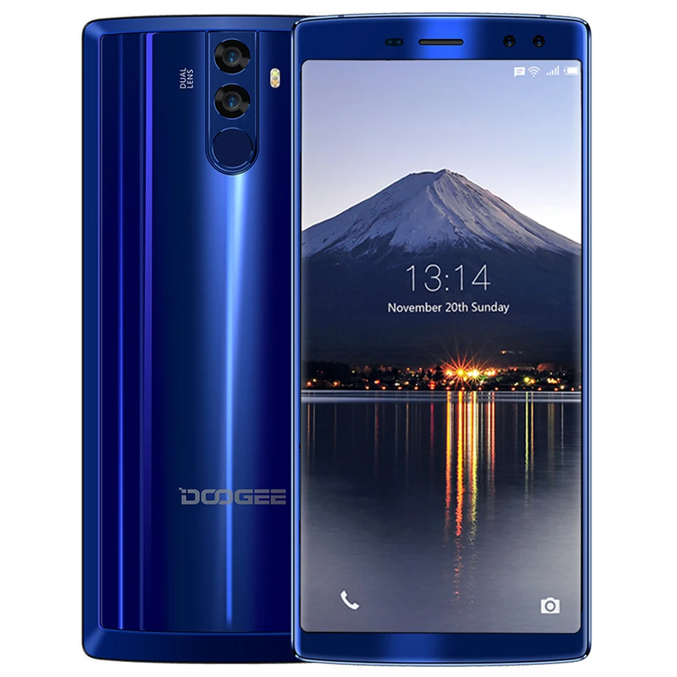 doogee bl12000 blue Быстрая на DOOGEE BL12000 12000 мАч батарея 4 ГБ 32 ГБ смартфон телефон 6,0 дюймов 18: 9 FHD+ 16 МП 4 камеры Android 7,0 - Цвет: doogee bl12000 blue