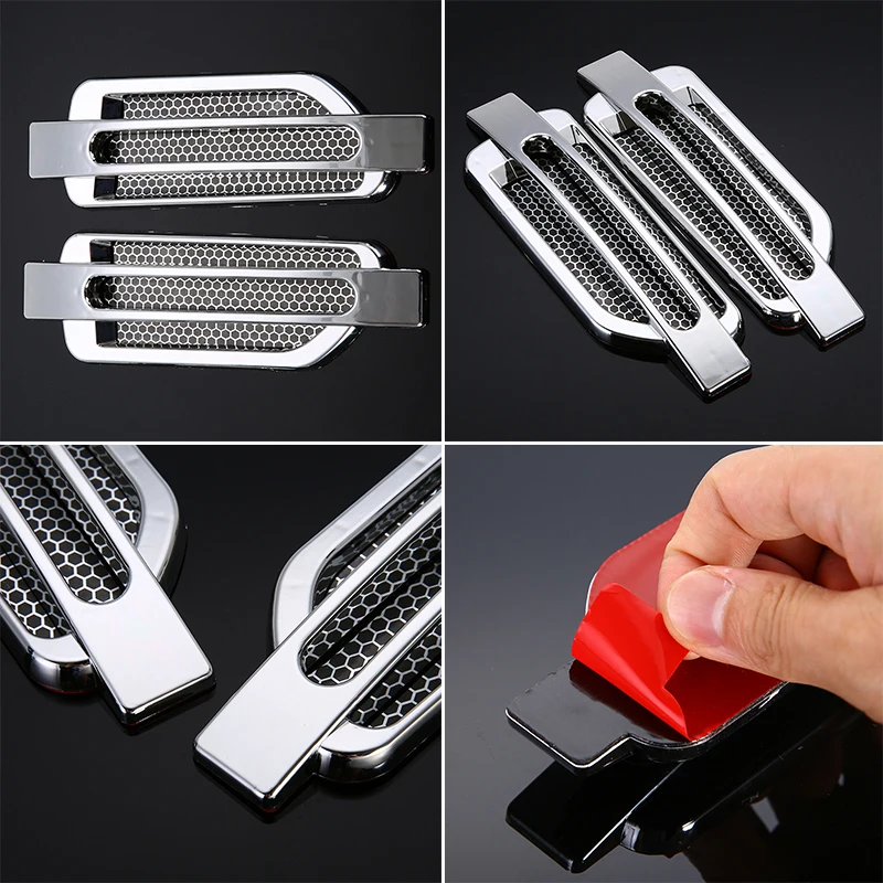 Крышка Вентиляционное крыло Авто всасывание наклейка для решетки украшение