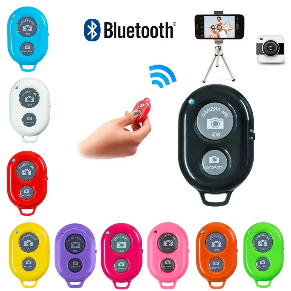 Мини беспроводной Bluetooth 3,0 пульт дистанционного управления селфи камера затвора для мобильного телефона держатель Штатив селфи палки для IOS Android
