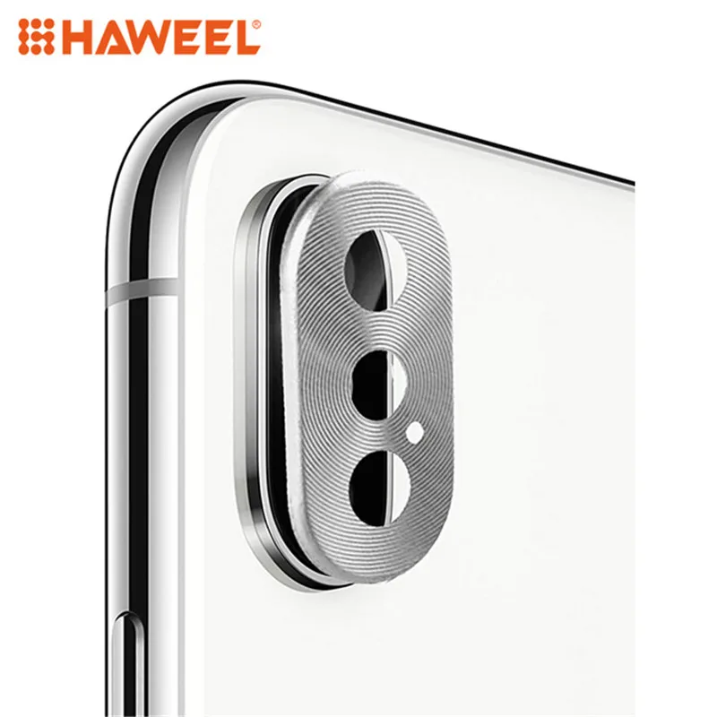 

HAWEEL ENKAY Hat-prince Rear Camera Lens Metal Protection Cover for iPhone XS