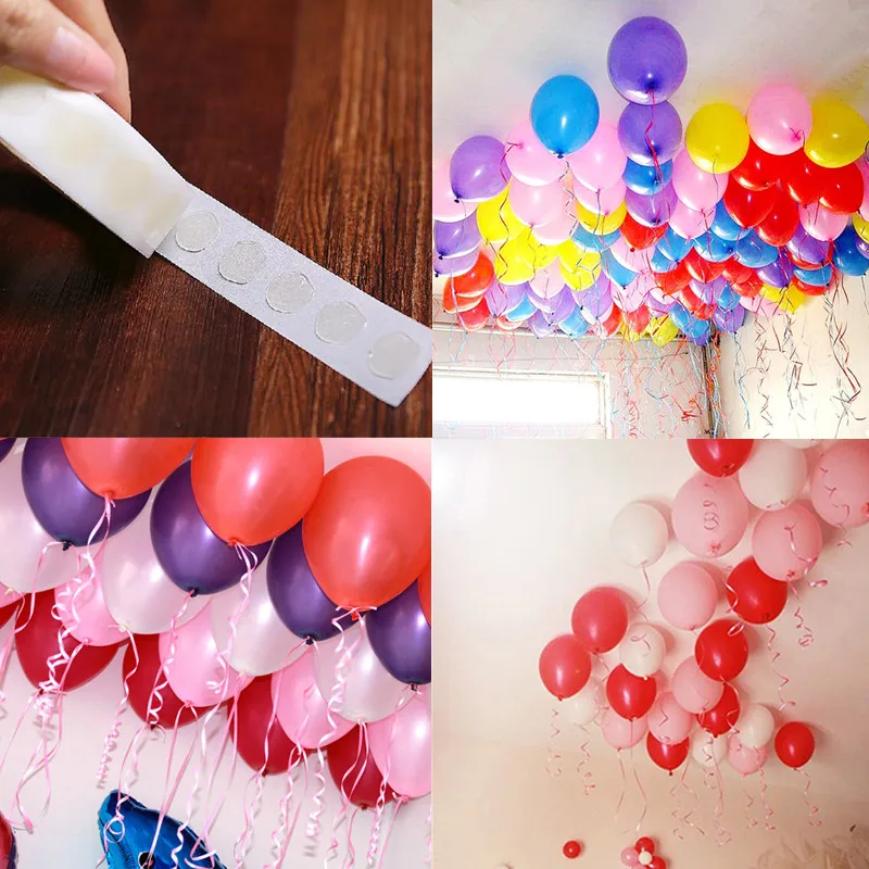 Распродажа украшение на день рождения новые съемные наклейки шары клей