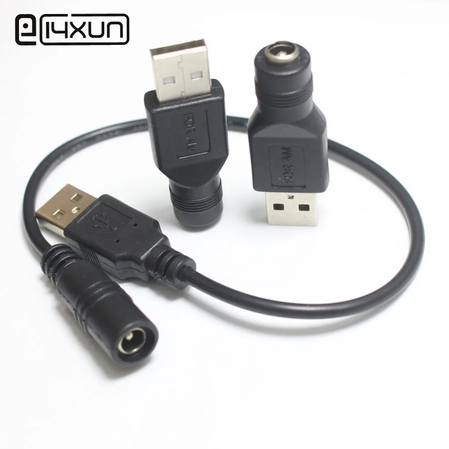 1 шт. 5 5*2 мм гнездо штекер USB 2 0 в постоянного тока разъем питания зарядный адаптер
