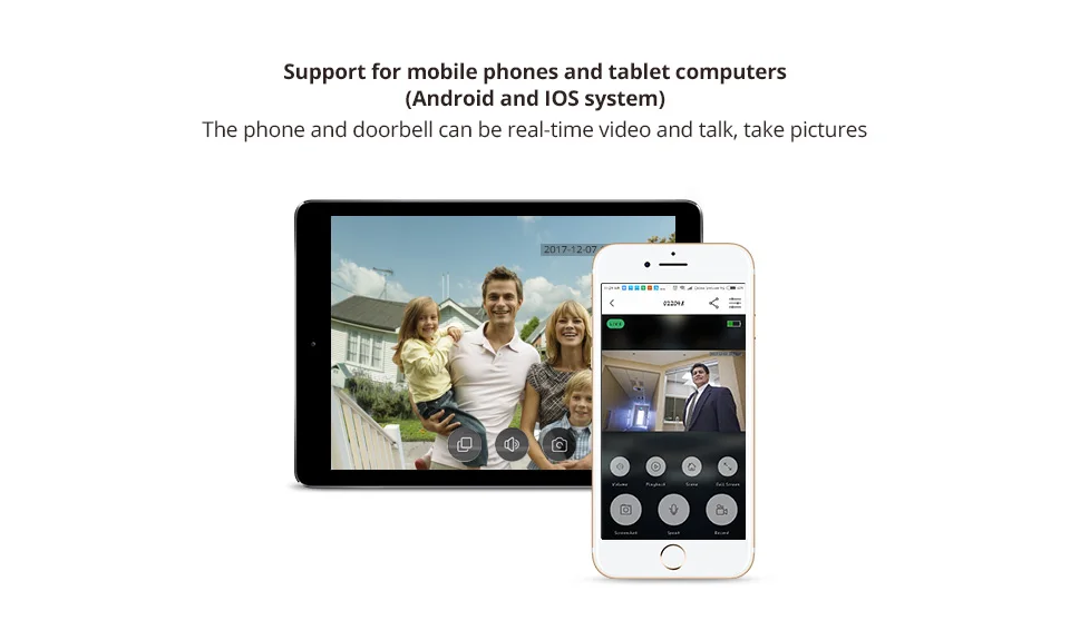 Tuya Smart Life APP беспроводной видео дверной звонок wifi 1080P камера домофон батарея дверной звонок для квартиры ИК сигнализация камера безопасности