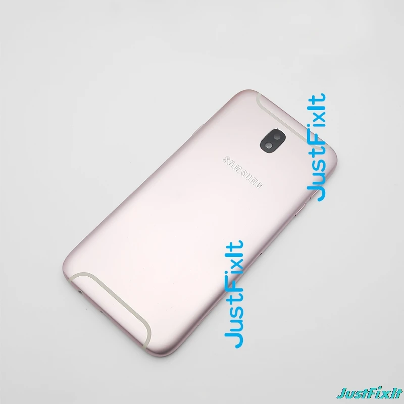 Для SAMSUNG Galaxy J7 Pro 2017 J730 J730F SM 730F Задняя крышка батареи Дверь стеклянная корпуса