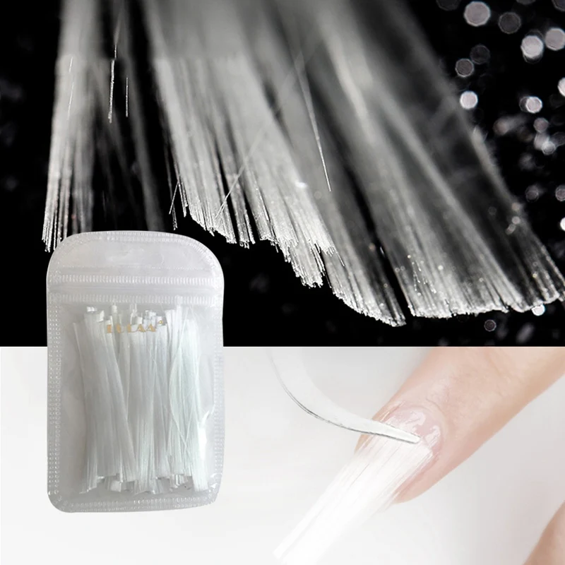 50/20/10 шт. форма ногтей акриловые Типсы для наращивания ногтей Fibernails маникюр искусства ИНСТРУМЕНТЫ