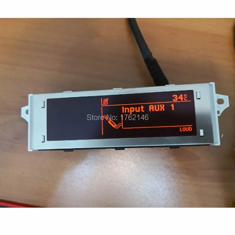 Оригинальный заводской экран с поддержкой USB и Bluetooth дисплей красный монитор