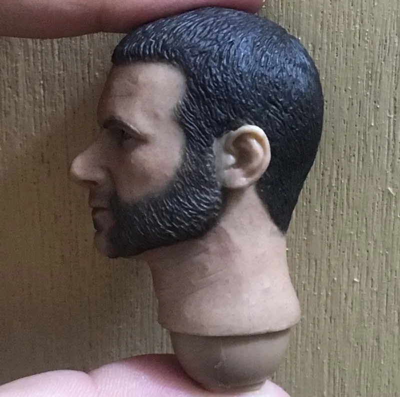 1/6 масштаб Victor Creed голова лепить модель головы мужчины солдат игрушки для