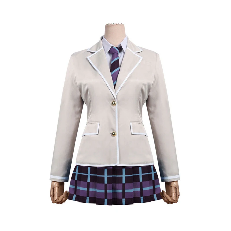 ROLECOS аниме BanG Dream! Afterglow Косплей костюмы Minato Yukina костюм Sclool Униформа полный набор