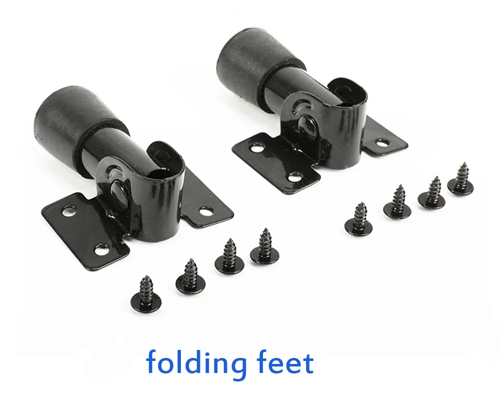 folding feet Педаль для электрогитары, гитарная доска, педаль педалборда, аксессуары для музыкального инструмента MoonEmbassy - Цвет: folding feet