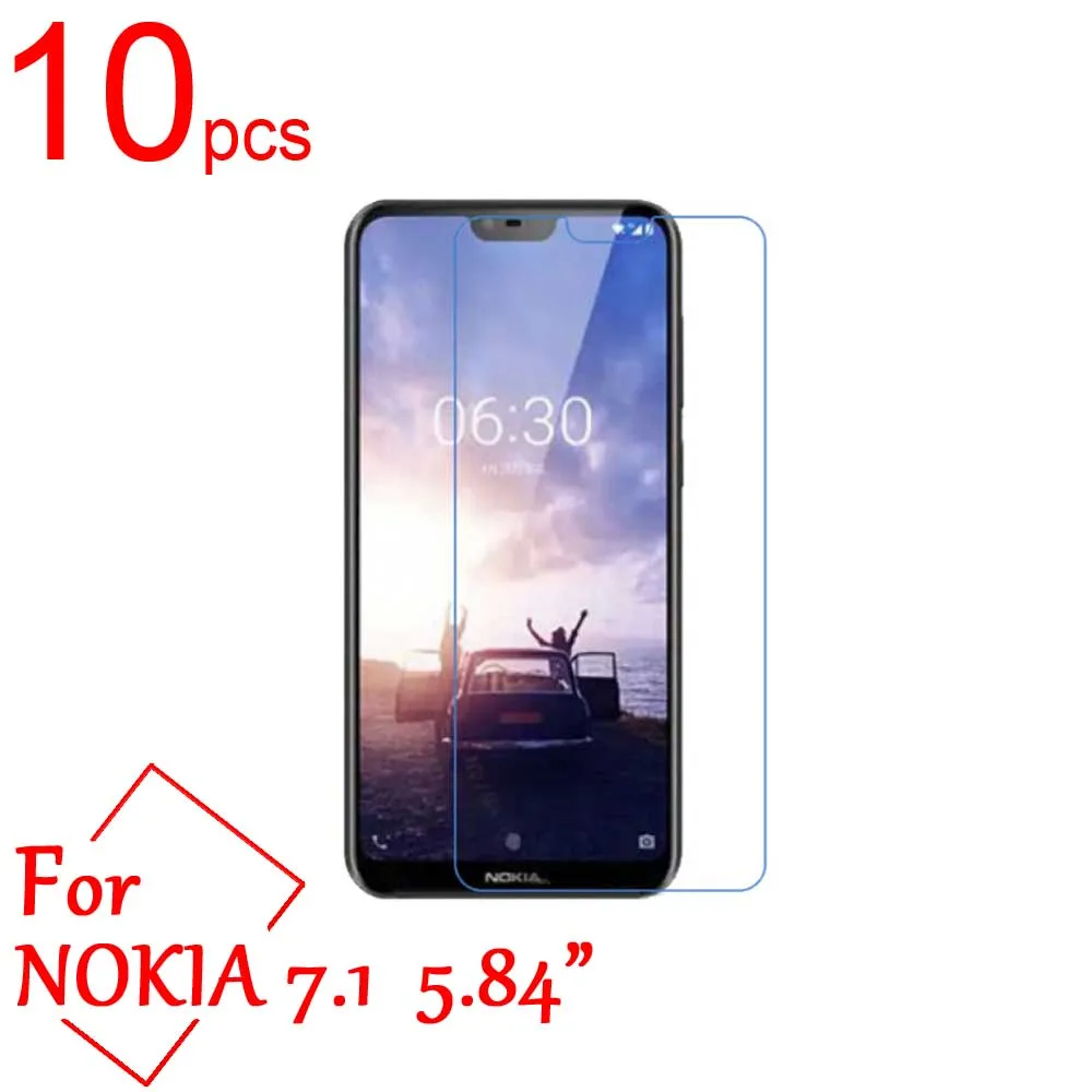 10 шт. Ультрапрозрачная/матовая/нано защитная пленка для ЖК экрана Nokia 2 1 3 5 6 7 plus X5 X6
