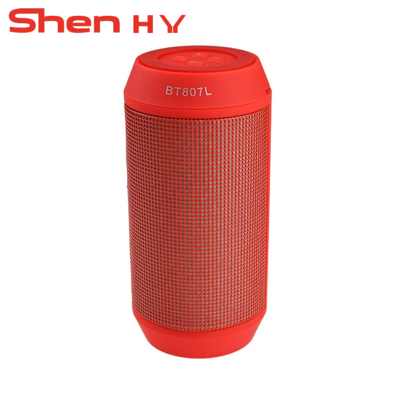 Модные Беспроводной Bluetooth Динамик красочные светодио дный света TF карты диск USB MP3