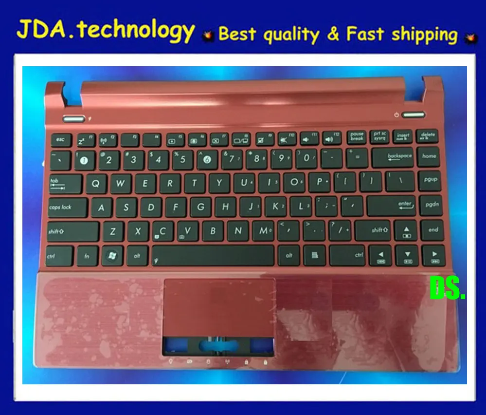 Чехол Wellendorff для ASUS U24 U24E с красным верхним покрытием клавиатурой и подставкой