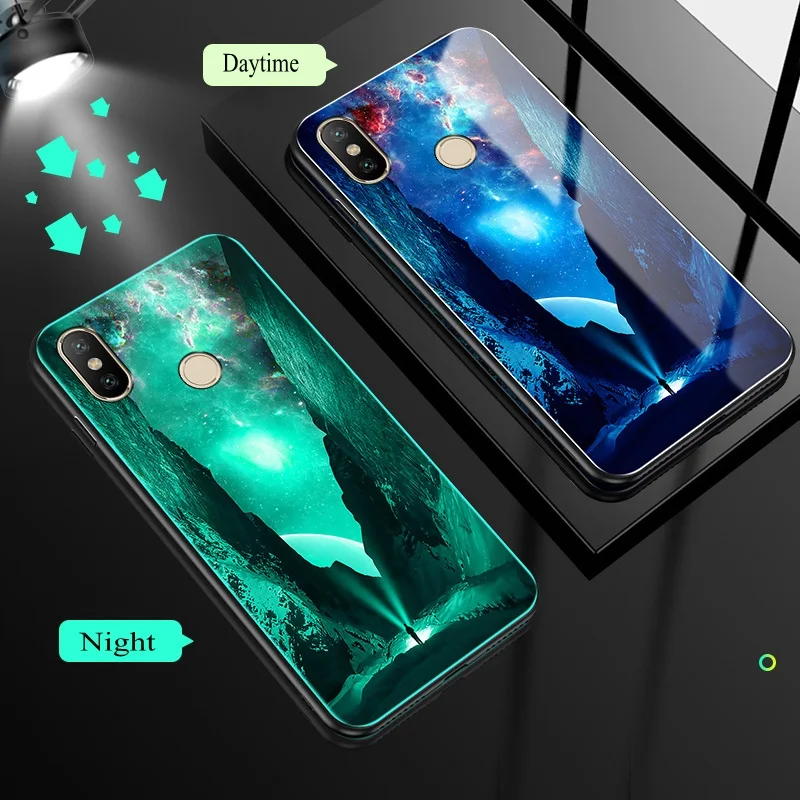 Стеклянный чехол для Xiao mi Red mi K20 Pro mi 9T Red mi 7A чехол противоударный Lu mi nous закаленное стекло чехол для Xiao mi Red mi 8 8A 7 Чехол