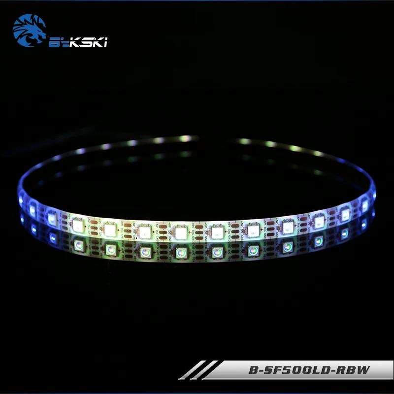 Bykski mobo AURA RGB полосы Симфония светодиодный светильник на шасси RBW 5 в 50 см 100 см чехол для компьютера водяное охлаждение B-SF500LD-RBW