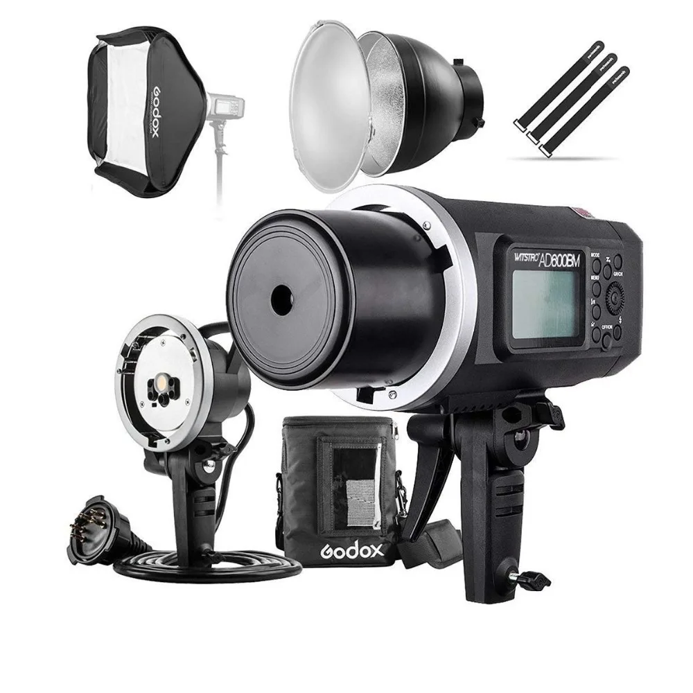 Godox AD600BM 600Ws GN87 HSS вспышка стробоскопический монолайт с 8700 мА/ч Батарея CD50 |
