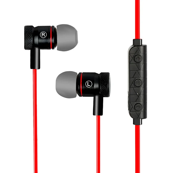 Red Ubit Умные Bluetooth наушники беспроводные Спортивные Bluetooth 4,1 наушники-вкладыши стерео музыкальные наушники M9 с микрофоном - Цвет: Red