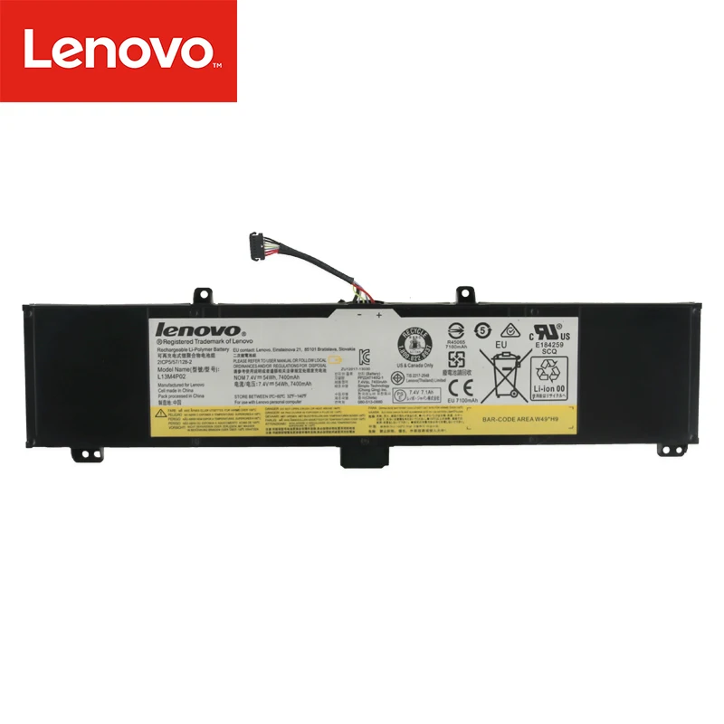 Оригинальный аккумулятор для ноутбука Lenovo Y50 70 Y70 121500250 Tablet L13M4P02 L13N4P01 7 4 V