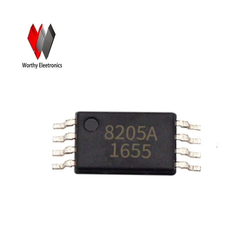 Бесплатная доставка 1000 шт./лот 8205 FS8205A DP8205 8205A TSSOP8 / FS8205S 8205S|Интегральные схемы| |