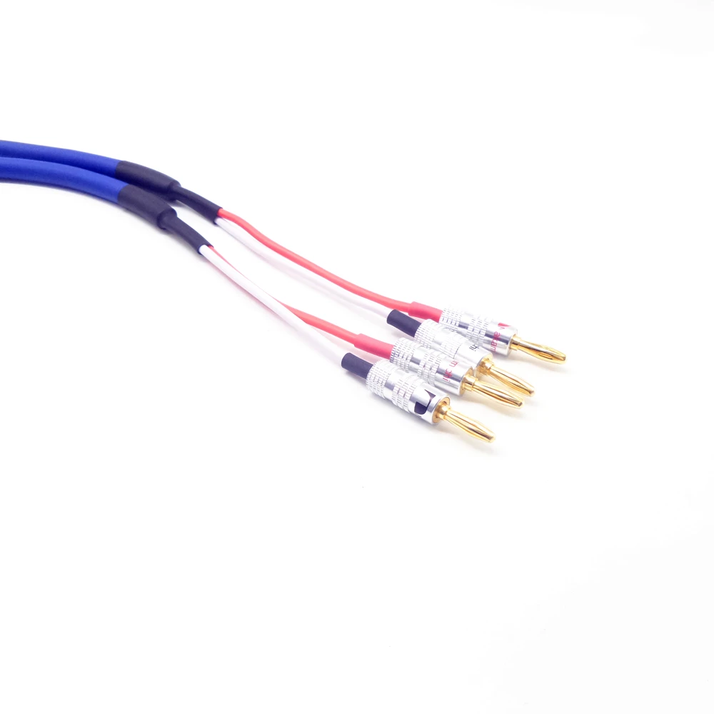 Кабель для профессионального динамика 4N бескислородный медный 99.99% стерео аудио