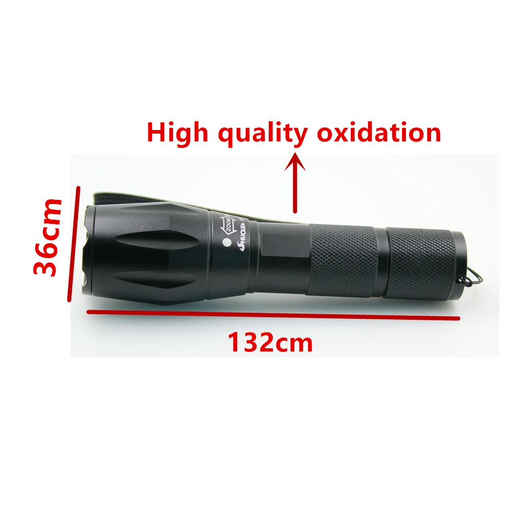 2017 SHuoLiDe Новый E17 B Cree Xml T6 1000 люмен USB Перезаряжаемый Фонарик масштабируемый