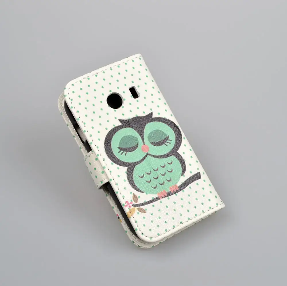 JR 5 Colors Printing Flip PU Leather Case For Samsung Galaxy Ace Style G310 Cover Wallet Phone Cases with Stand and Card Holder | Мобильные