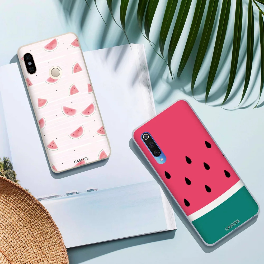CASEIER летний стильный чехол для телефона Xiaomi Redmi 6A 5A 4A 4X Note 7 5 6 Pro чехлы с узором 8 Lite A1