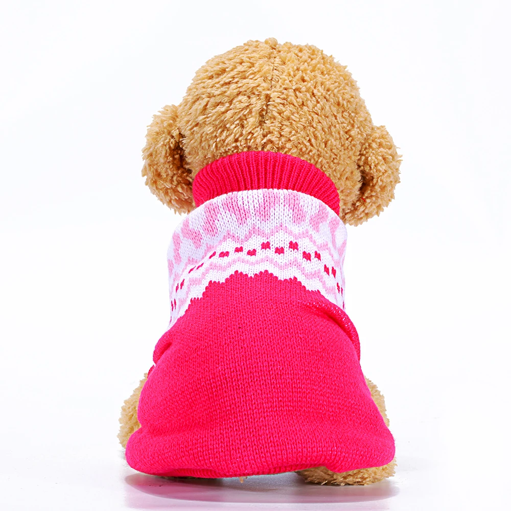 Clothes For Dogs Cats Soft Sweater Bulldog French Pets Winter Keep Warm Clothing Small Medium Dog Cat KL011 |