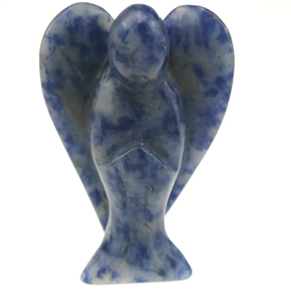 Fubaoying 1 шт. фигурки Ангел мира карманные хрустальные Guardian ручной работы каменные