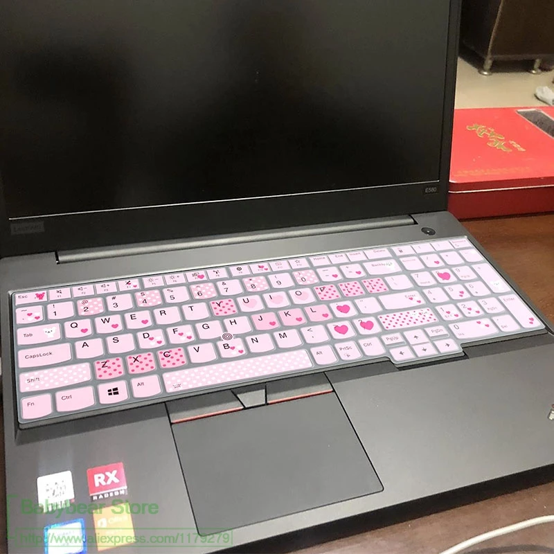Силиконовый защитный чехол для клавиатуры ноутбука Lenovo ThinkPad E15 T590 E590 E580 T580 P52 P51s P52s