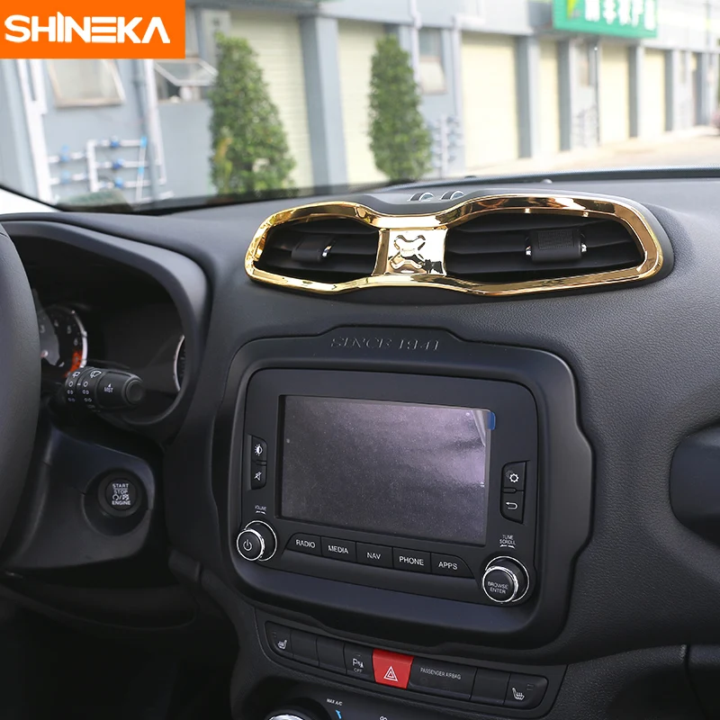 SHINEKA ABS Автомобильная интерьерная приборная панель кондиционер вентиляционное